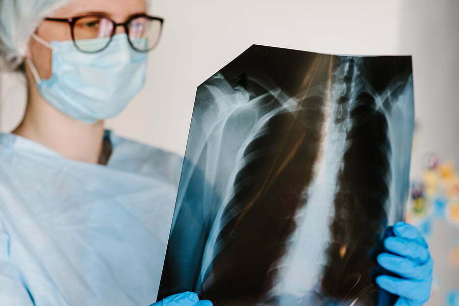 when a pulmonary doctor says he hears dead spaces in lungs, what does it mean